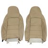 485896 100-percent Leather Standard Seat Covers, 2005-2011 Chevy Corvette, Cashmere - image 2