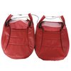 485897 100-percent Leather Standard Seat Covers, 2005-2011 Chevy Corvette, Red - image 2