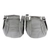 485899 100-percent Leather Standard Seat Covers, 2006-2011 Chevy Corvette, Light Titanium - image 4