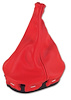486893 Shift Boot W/Retainer, 2000-2004 Chevy Corvette, Torch Red, 6 Speed transmission - image 1