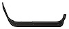 491820 Door Sill, 1986-1987 Chevy Corvette, Black, Right/Passenger Convertible - image 1