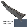 491980 Door Sill Extension, 1990-1991 Chevy Corvette, Blue, Left/Driver - image 1