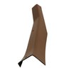 492078 Door Sill Extension, 1988-1991 Chevy Corvette, Saddle Right/Passenger - image 3
