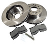 49937 Rear Brake Rotor & Pad Kit, 1965-1982 Chevy Corvette - image 1