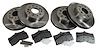 49938 Brake Rotor & Pad Kit, 1965-1982 Chevy Corvette, Car Set - image 1