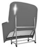 51000 Hardtop & Roof Panel Rolling Storage Stand, 1956-2004 Chevy Corvette, Targa - image 4