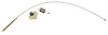 51024 Front Park Brake Cable Kit, 1967-1982 Chevy Corvette, Stainless Steel - image 1