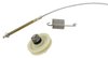 51024 Front Park Brake Cable Kit, 1967-1982 Chevy Corvette, Stainless Steel - image 2