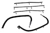 52103 Front Bumper Cover Retainer Set, 1975-1979 Chevy Corvette, 5 Piece - image 1