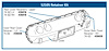 52105 Rear Bumper Retainer Set, 1974-1979 Chevy Corvette, 4 Piece - image 1