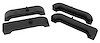 52211 Radiator Mount Cushion Set, 1976-1982 Chevy Corvette, 2 5/8 Inch Thick Radiator - image 1