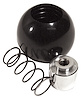 52273 Automatic Shift Knob w/Button & Spring, 1965-1982 Chevy Corvette, Black - image 1
