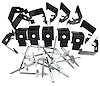 52289 Carpet Support Clip Set, 1963-1967 Chevy Corvette, 14 Clips and 14 Rivets - image 1