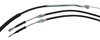 52300 Park Brake Cable Kit, 1988-1996 Chevy Corvette, Front and Rear, 3pcs - image 3