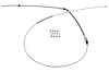 55719 Park Brake Cable, 1965-1982 Chevy Corvette, Rear - image 1