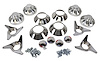 5860 Direct-Bolt Knock-Off Hardware Car Set: W/Lug Nuts, 1963-1965 Chevy Corvette - image 1