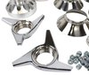 5860 Direct-Bolt Knock-Off Hardware Car Set: W/Lug Nuts, 1963-1965 Chevy Corvette - image 2