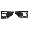 73062CG Hydro Carbon Fiber Door Open Latch Bezel w/Power Locks Set, 1986-1989 Chevy Corvette, Gloss Finish - image 1