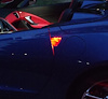 73445 LED DOOR HANDLE LIGHTING, 2005-2013 Chevy Corvette, PAIR, BLUE, C6 2005-2013 - image 1