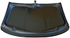 74633 Top Panel Solar Vinyl Tint, 2014-2019 Chevy Corvette, Black (Dark Smoked) - image 1