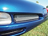 75251 Z06 Style Fog Light Screens, 1997-2004 Chevy Corvette, Aluminum