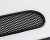 75252 Z06 Style Fog Light Screens, 1997-2004 Chevy Corvette, Aluminum W/Black Finish - image 2