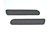 75252 Z06 Style Fog Light Screens, 1997-2004 Chevy Corvette, Aluminum W/Black Finish - image 3