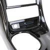 75592 Hydro Carbon Fiber Double DIN Conversion Console Bezel, 1997-2004 Chevy Corvette, Gloss Clear - image 3
