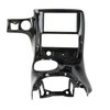 75592 Hydro Carbon Fiber Double DIN Conversion Console Bezel, 1997-2004 Chevy Corvette, Gloss Clear - image 4