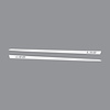 75626 Hood Stripe Decals, 1997-2004 Chevy Corvette, Gloss White, LS6 Script - image 1