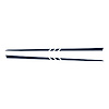 75629 Hood Stripe Decals, 1997-2004 Chevy Corvette, Gloss Blue, - 3 Center Cut Lines - image 1