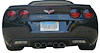 76290 Acrylic 5-Piece Tail Light EyeLid Blackout Kit, 2006-2013 Chevy Corvette - image 1