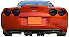 76296 Lamin-X 5-Piece Tail Light Blackout Kit Medium Smoked, 2005-2013 Chevy Corvette - image 1