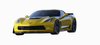 76334 Hydro Carbon Fiber Z06 Style Grille, 2014-2019 Chevy Corvette, Matte Finish W/Factory Camera Mount - image 2