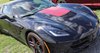 76902 STINGER STYLE HOOD STRIPE, 2014-2019 Chevy Corvette, GLOSS RED - image 2