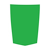 76905 STINGER STYLE HOOD STRIPE, 2014-2019 Chevy Corvette, GLOSS LIME GREEN - image 1