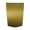 76908 STINGER STYLE HOOD STRIPE, 2014-2019 Chevy Corvette, GLOSS METALLIC GOLD - image 1