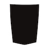 76909 STINGER STYLE HOOD STRIPE, 2014-2019 Chevy Corvette, MATTE BLACK - image 1