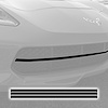 76915 GRILLE BLACKOUT VINYL OVERLAY, 2014-2019 Chevy Corvette, GLOSS BLACK - image 1