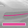 76924 GRILLE BLACKOUT VINYL OVERLAY, 2014-2019 Chevy Corvette, GLOSS PINK - image 1