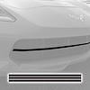 76926 GRILLE BLACKOUT VINYL OVERLAY, 2014-2019 Chevy Corvette, MATTE BLACK - image 1