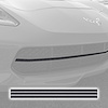 76934 GRILLE BLACKOUT VINYL OVERLAY, 2014-2019 Chevy Corvette, GLOSS CARBON FLASH METALLIC - image 1