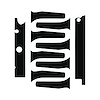 76945 Engine Decal Graphics, 2014-2019 Chevy Corvette, Gloss Black - image 1