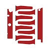 76946 Engine Decal Graphics, 2014-2019 Chevy Corvette, Gloss Red - image 1