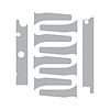 76949 Engine Decal Graphics, 2014-2019 Chevy Corvette, Gloss Gray - image 1