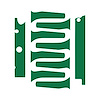76953 Engine Decal Graphics, 2014-2019 Chevy Corvette, Gloss Green - image 1
