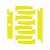 76955 Engine Decal Graphics, 2014-2019 Chevy Corvette, Gloss Yellow - image 1