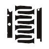 76958 Engine Decal Graphics, 2014-2019 Chevy Corvette, Matte Black - image 1