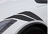 77018 GS Style Fender Accent Stripes, 2014-2019 Chevy Corvette, Gloss Carbon Flash Metallic, Driver Side Only - image 1
