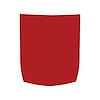 77026 Stinger Style Stripe, 2015-2019 Chevy Corvette, Solid Stripe, Matte Red, Z06 - image 1